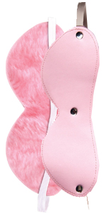 Grrl Toyz Pink Plush Blind Fold ~ TS1392-6