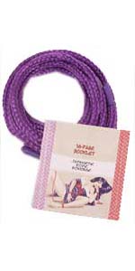 Japanese Silk Purple Love Rope 10 Feet