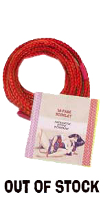 Japanese Silk Red Love Rope 10 Feet