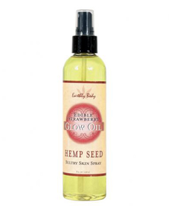 Glow Strawberry Flavored Edible Massage Oil