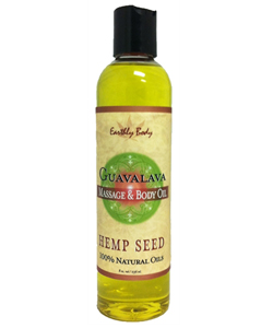 Guava Lava Hemp Seed Earthly Body Massage Oil