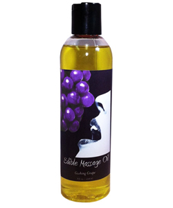 Grape Flavored Hemp Edible Massage Oil