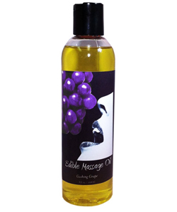 Grape Flavored Hemp Edible Massage Oil