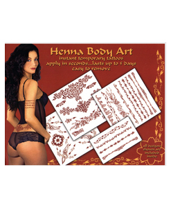 Henna Body Art Tattoos