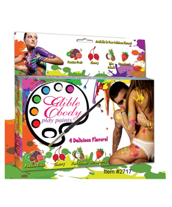 Edible Body Play Paints Kit