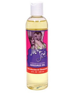 Strawberry Champagne Making Love Massage Oil