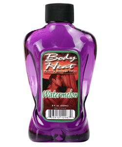 Body Heat Watermelon Edible Warming Lotion