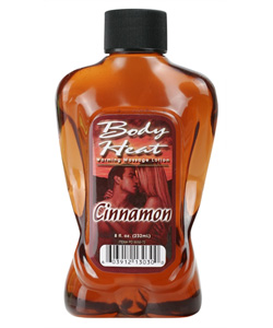 Body Heat Cinnamon Edible Warming Lotion
