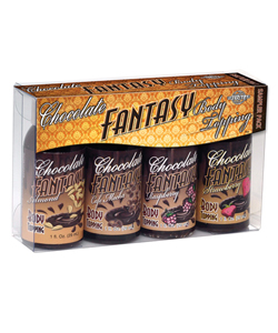 Chocolate Fantasy Body Topping Sampler Pack