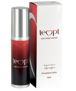 Man Tempt Woman Pheromone Spray