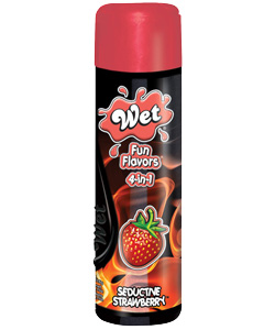 Seductive Strawberry WET Warming Massage Lotion 4.1 oz