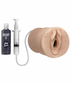 Squirt It  Squirting Pussy Stroker With Joy Juice Vanilla