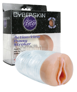CyberSkin Ice Action-View Pussy Stroker