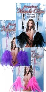 Feather Nipple Clips