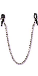 Silver Beaded Nipple Clamps