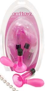 Girrl Toyz Nipple Luscious Vibrating Nipple Suction Pump