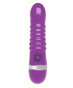 Penthouse Ribbed Fantasy Vibe 7X Shy Purple