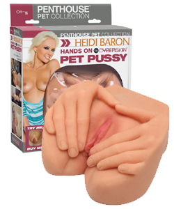 Penthouse Pet Heidi Baron Hands On CyberSkin Pet Pussy and Ass