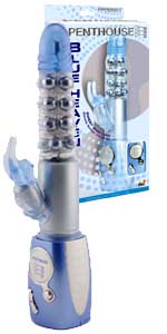 Penthouse Blue Heaven Rotating Pet Rabbit Vibrator