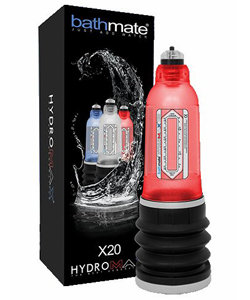 Bathmate Hydromax X20 Penis Pump Red