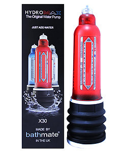 Bathmate Hydromax X30 Penis Pump Red
