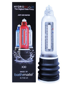 Bathmate Hydromax X30 Penis Pump Clear