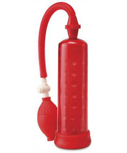 Silicone Power Pump Red
