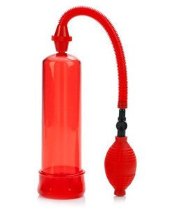 Firemans Penis Pump Red