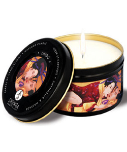 Caress By CandlelightMassage Candle Vanilla Desire