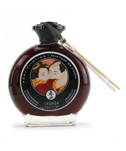 Shunga Strawberry Champagne Edible Body Paint