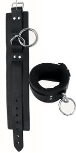 Spartacus Original Fleece Lined Ankle Restraints ~  SPL-08B-2