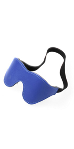 Black and Blue Classic Cut Blindfold ~  SPL-8M-13BB