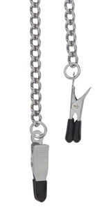 Spartacus Endurance Tapered Nipple Clamps with Link Chain ~ SPF-21