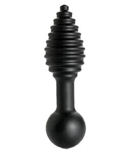 Tantus Dipper Anal Plug Black