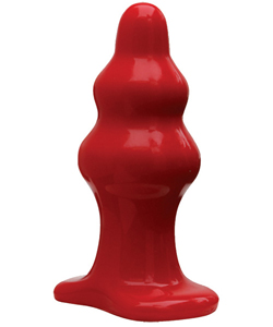 Tantus Severin Anal Plug Medium Red