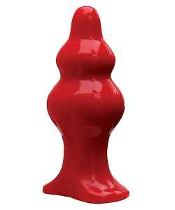 Tantus Severin Anal Plug Large Red