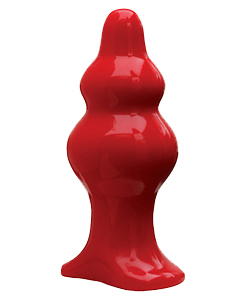 Tantus Severin Anal Plug Large Red