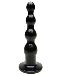 Tantus Ripple Anal Plug Large Black