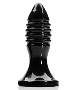 Zing Vibrating Anal Plug Black