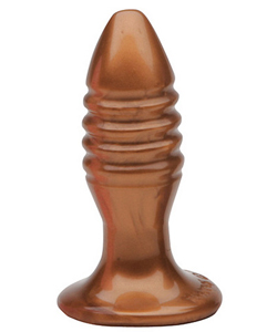 Zing Vibrating Anal Plug Copper