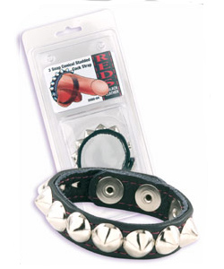 3 Snap Conical Studded Cock Strap - DJ2000-04