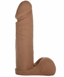 Vac-U-Lock 8 Inch UR3 Brown Dildo