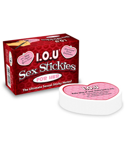 IOU Sex Stickies For Her