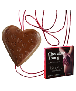 Heart Shaped Chocolate Thong for Her