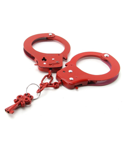 Red Designer Handcuffs