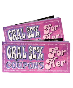 Oral Sex Coupons For Her