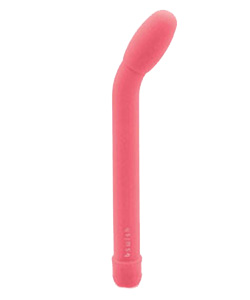 Bgee 7 Inch Curved Massager Pink