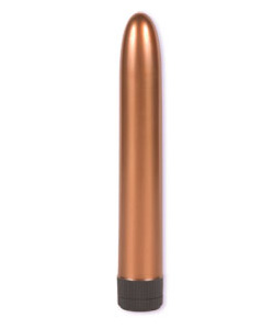7 Inch Little Pearl Vibrator Pearl Copper
