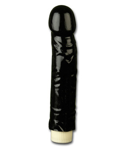 10 Inch Quivering Cock Vibrator Black