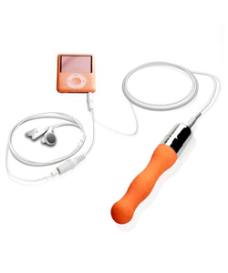 Naughtibod iPod Vibrator Tangerine